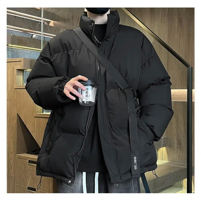 男女秋冬季青少年棉衣棉袄时尚宽松保暖立领加厚棉服外套,男装棉衣,星座410-6（原星座1304-1）