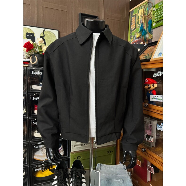 夹克高品质复合面料潮时尚牌美式解构春季夹克男外套网图，男装夹克，星座301C-5