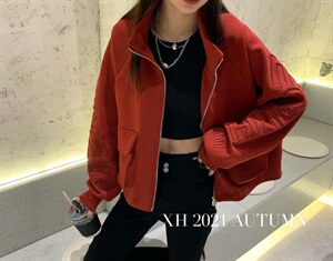 秋装新款高品质刺绣外套图片