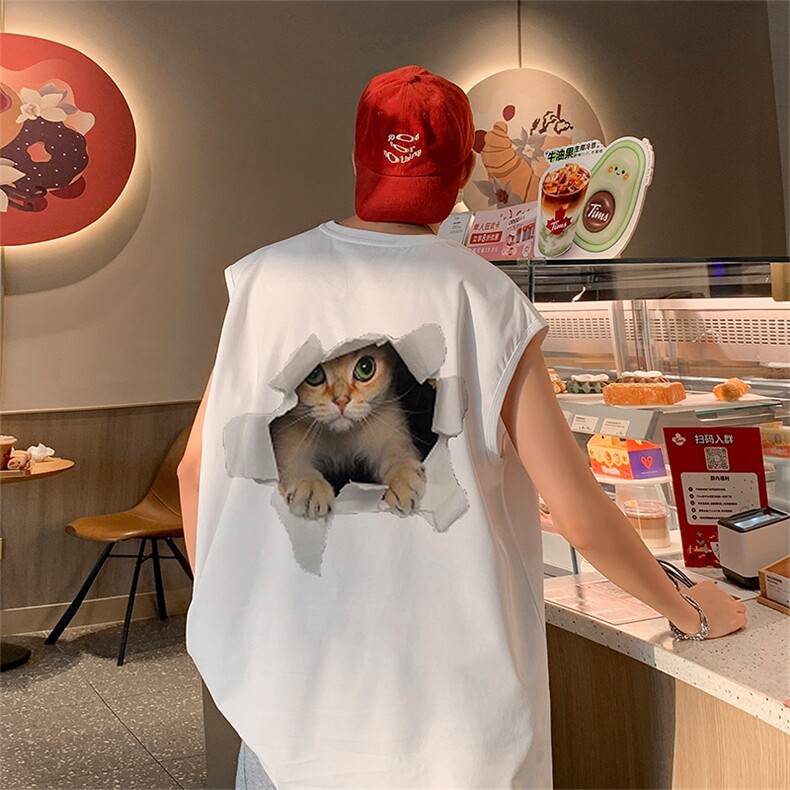 已注册直播抖音得物品质250克重磅纯棉男无袖背心T恤T578P28控39,男装背心/马甲,电商C408(原B339-1)