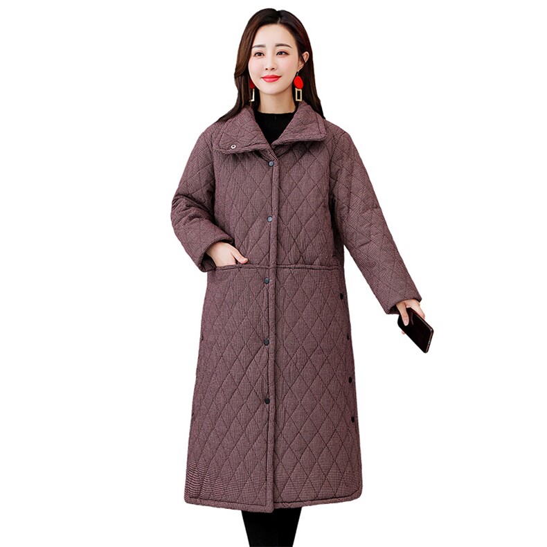 修身显瘦棉衣/棉服2020年冬季潮流简约连帽百搭长袖中长款,女装棉衣/棉服,众宇琦