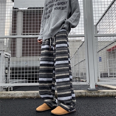 自家图~老钱风复古民族风毛呢休闲裤CK571/P55，男装民族服装，电商B350