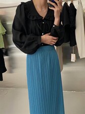 花边领衬衣，其它，POHIO葆伊