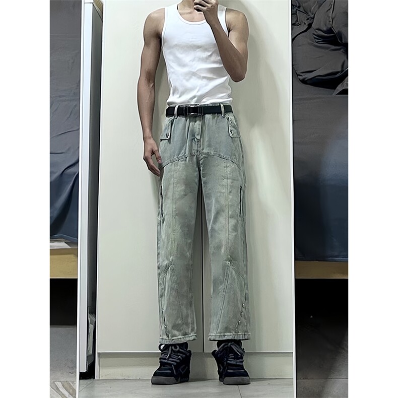！拿图不拿货不撤诉cleanfit牛仔裤子KZA10-P58,男装牛仔裤,星座1007（原301D）