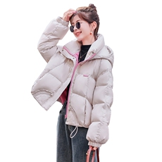 短款连帽羽绒服女2023冬季新款女装白鸭绒外套！现货达标90可退现，女装羽绒服，慧尚依恋