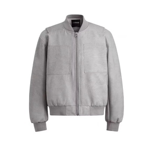 美式复古短款棒球服外套2025秋新款潮牌工装正肩夹克女W6735-P67图片