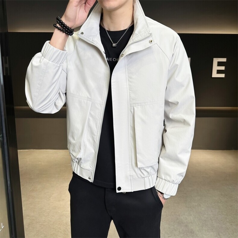 507A-JK720-P852025春夏时尚男士百搭休闲夹克外套,男装夹克,星座507A（原星座306B-2）
