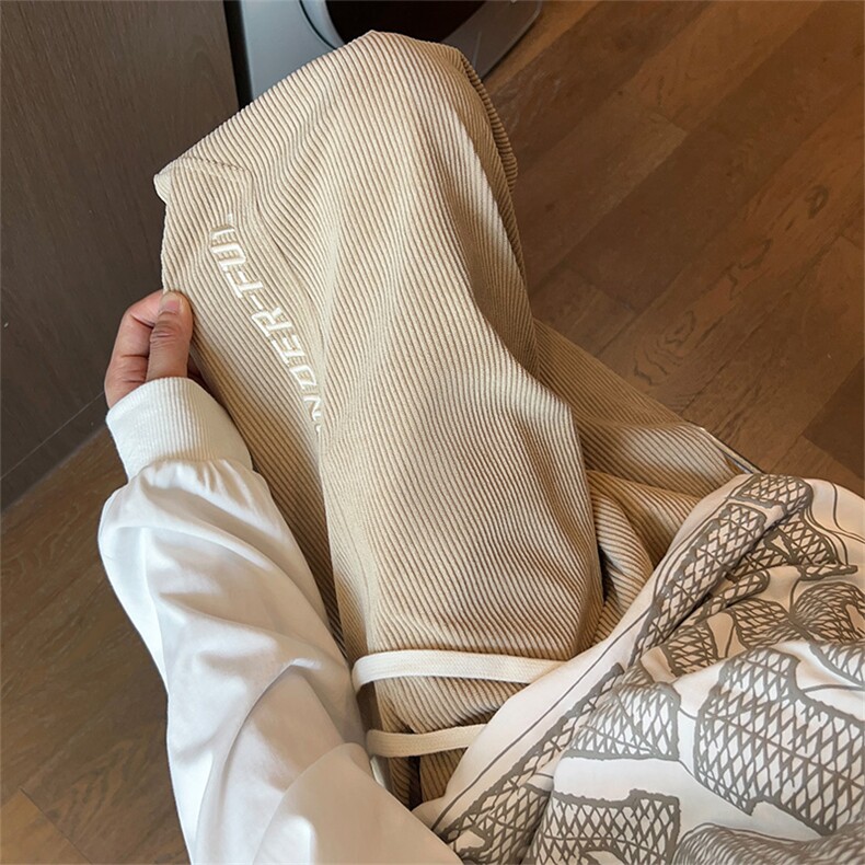 休闲裤子男款卫裤潮牌宽松高街复古直筒运动裤K529-P48,男装休闲裤,星座308B-2