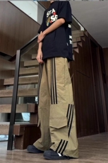三防面料直筒宽松休闲裤男潮流痞帅阔腿裤XK401-P45限价59，男装休闲裤，电商A178