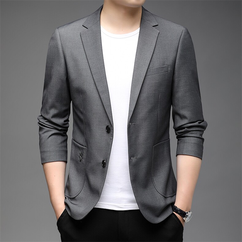 87883-1秋季新款西服男韩版修身男装休闲商务礼服P118,男装西服,电商B360