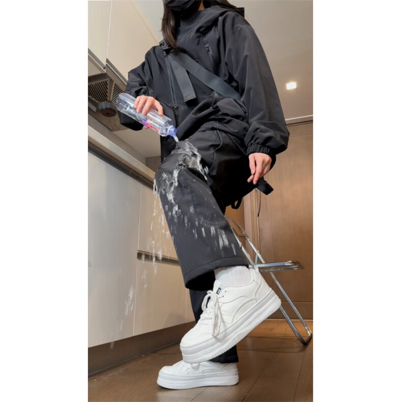 重磅机能中性时尚休闲冲锋裤K720常规特批39加绒特批43,男装休闲裤,星座718-1