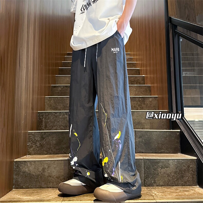 XZ616夏季新款百搭泼墨速干裤休闲长裤TY2498M-5XL特P30控58,男装休闲裤,星座512A（原616）