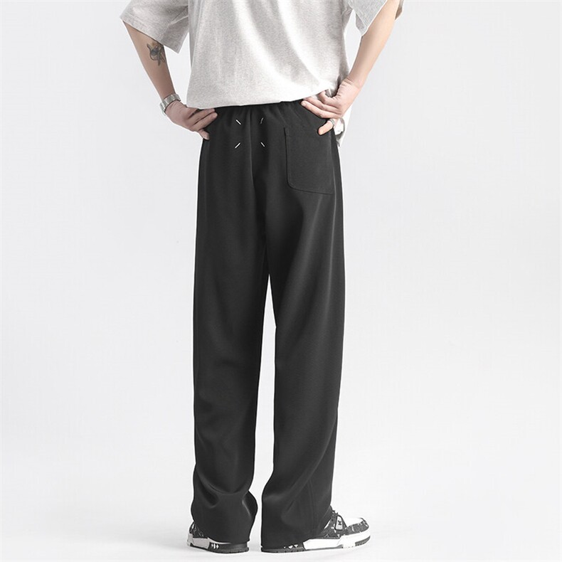 春夏新款马吉拉弯刀冰丝休闲长裤大码M~4XLXZ604-KG72-P50控68,男装休闲裤,星座604