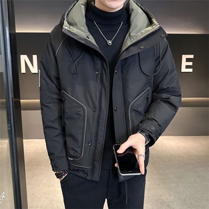 冬季羽绒服男2025新款连帽加厚保暖冲锋衣C317-Y8389-P195图片