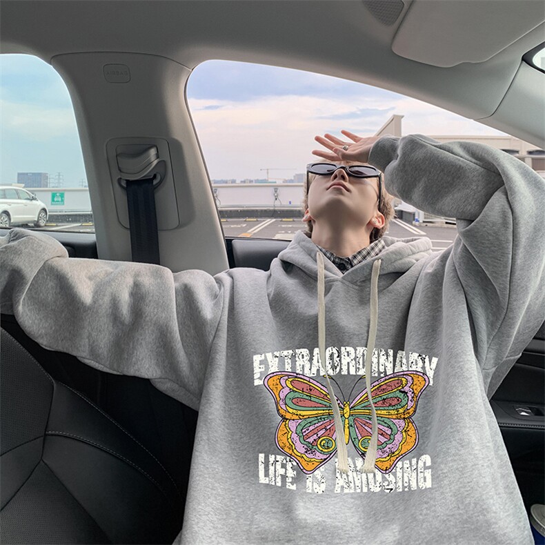 8XL连帽卫衣男大码胖子帽衫大号运动服WY2366-P35加绒款-P40,男装卫衣,电商A040