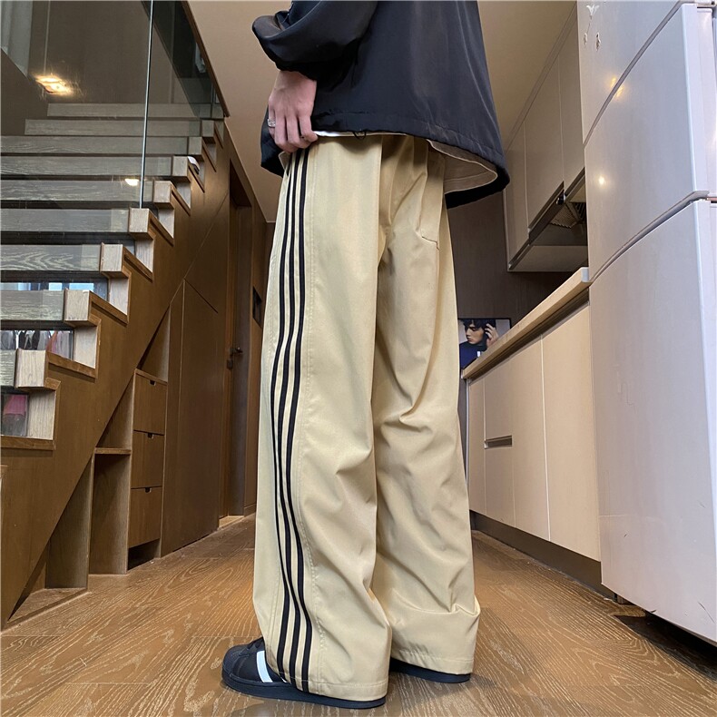 秋季新款户外机能防水三条杠宽松冲锋裤B315-K24335-特p35控68,男装休闲裤,电商B315