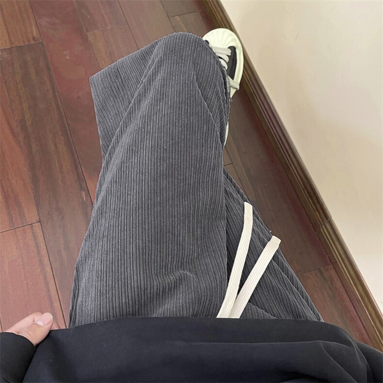 秋冬舒适百搭加绒加厚休闲裤拖地裤1008特批35-加绒特批43,男装休闲裤,星座718-1
