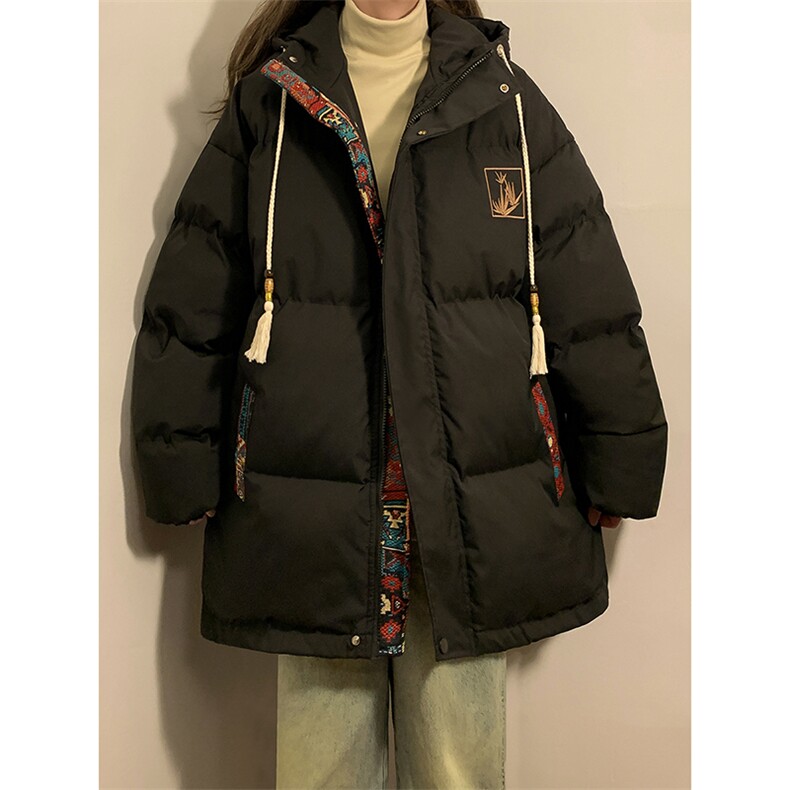冬季新款美式宽松大码加厚棉衣外套XZ102B-1-M2612P125图片