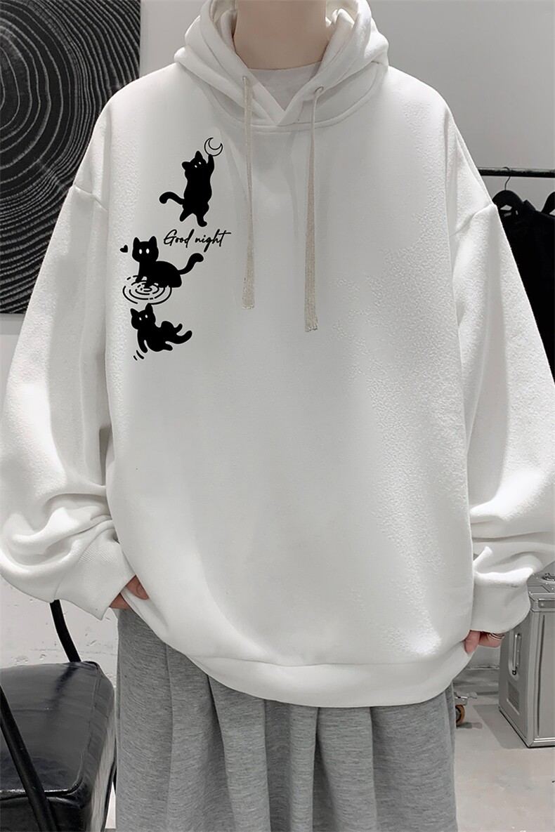 连帽卫衣男大码胖子帽衫大号运动服WY2461-P35,男装卫衣,电商A040