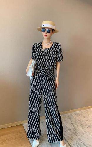 现货：夏季套装连衣裙，女装职业装，沁心阁