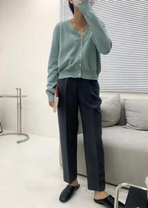 〖现货〗 秋冬新款 韩版加厚昵料抗皱裤子图片