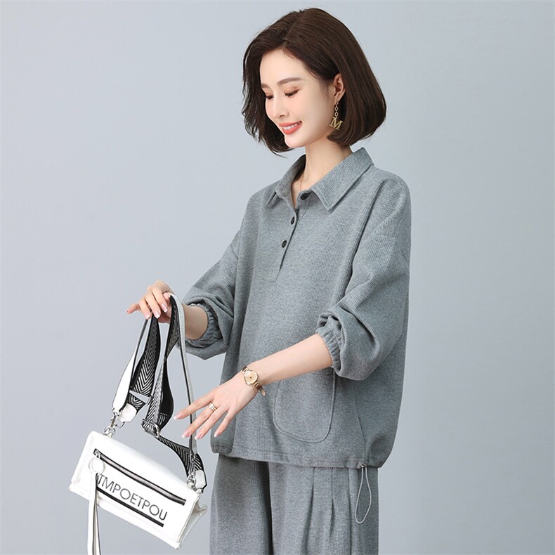 2024春秋季时尚简约大方气质优雅显瘦休闲潮流纯色外套,女装短外套,独衣靓
