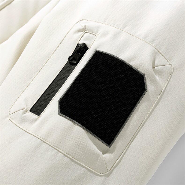 冬季工装连帽防寒保暖白鸭绒羽绒服大衣外套A406Y93657P228,男装羽绒服,星座309（原A406）