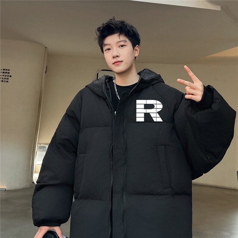 棉袄厚外套港风日系棉衣纯色棉服大码面包服1016-1M04P90K118,男装棉衣,星座1016-1（原电商B408-1）