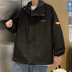 潮流夹克潮男春季假两件夹克J6536P60，男装夹克，星座1116-2