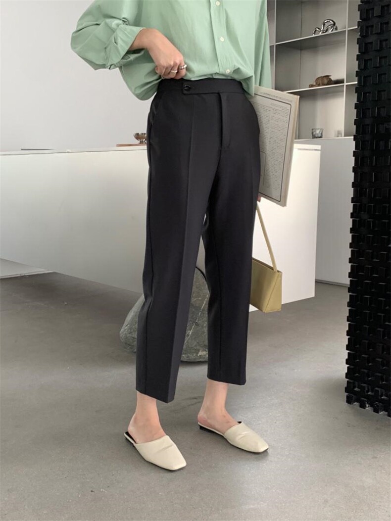 ～显干练又不失气质的小烟管百搭神裤，其它，炽元素