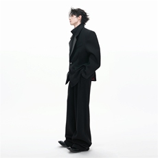 C316XZ9973P138K9974P78TZ9975P216套装毛呢红色西服，男装西服，电商C316