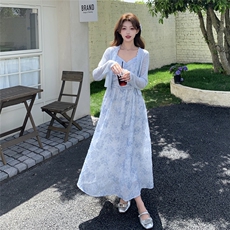 现货防晒衫吊带裙套装2564P145K218，女装套装/套裙，2C201
