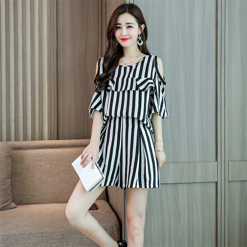 2022年夏季时尚潮流修身显瘦简约优雅可爱百搭套装/套裙连衣裤，女装休闲裤，火爆靓佳人