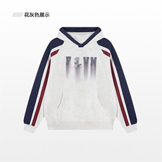 藏青色拼白灰