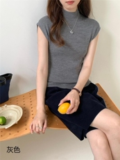 2025年秋季常规时尚通勤简约休闲无缝贝壳袖，女装羊毛衫，纳驰羊绒