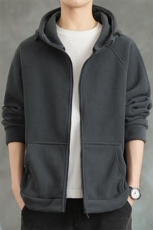 双面奥粒绒400克加绒加厚连帽冬季卫衣男0905-P465XL-8XLP52，男装卫衣，星座210-1