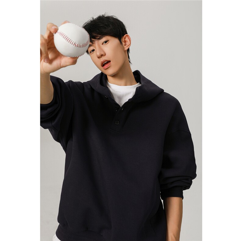 美式hiphop卫衣男秋冬季潮牌重磅加厚设计感宽松休闲连帽情侣外套,男装卫衣,星座1315