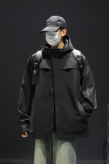 新款男女高品质户外登山服青少年学生冲锋衣夹克外套HS6606-P65，男装夹克，星座1206（原A206）