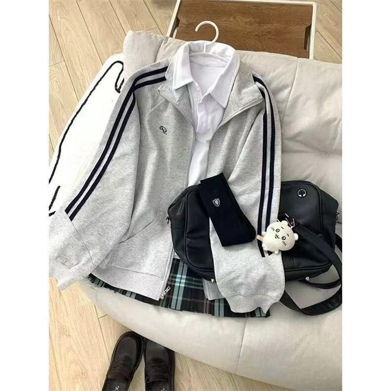 5406-P52原版做工刺绣休闲卫衣薄款/加绒,女装卫衣/绒衫,星座617A-2