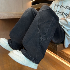 秋季新款美式复古休闲裤男宽松休闲百搭高级感长裤NK8678-特价48，男装休闲裤，电商A007