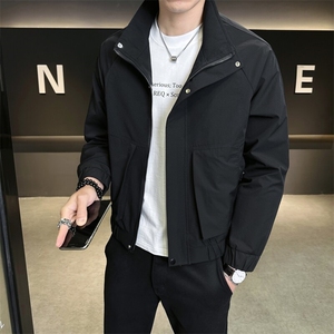 507A-JK720-P85 2025春夏时尚男士百搭休闲夹克外套图片