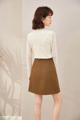 2021秋季新品韩版蕾丝气质修身打底百搭款，其它，秋子丰色(1F)