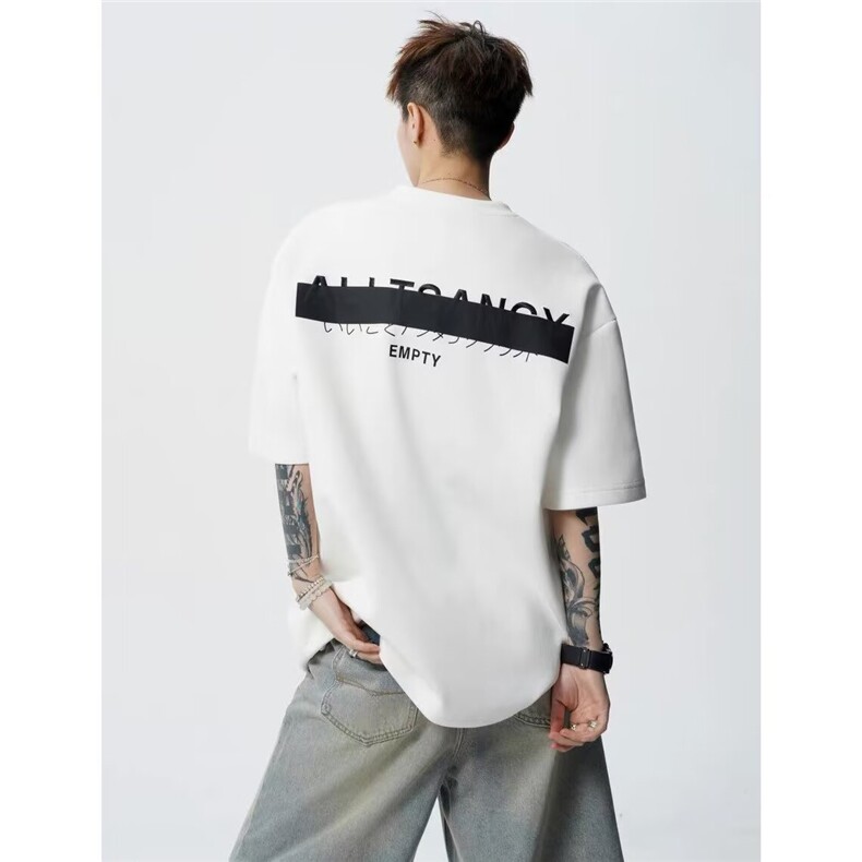 1506/G4160/P29260g双纱精梳短袖T恤男美式重磅潮牌，男装T恤，星座1506A