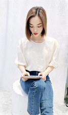 【现货】夏季短袖刺绣款，其它，藻姿 ZAOZI