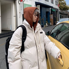 F22-P80冬季美式复古潮牌棉衣外套日系cityboy假两件棉服男士，男装棉衣，星座512-6
