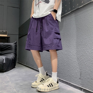 现货 夏季工装短裤男ins潮牌休闲百搭潮流痞帅五分裤D02521-P38图片