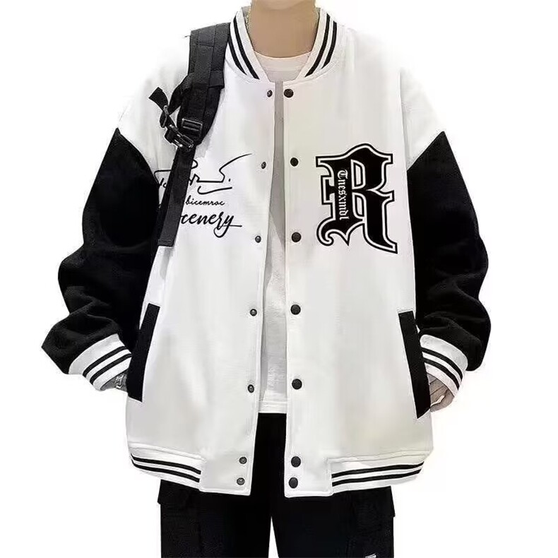 1506-1/JJ181/P40棒球服男士外套潮牌美式高街痞帅青少年男款宽松,女装短外套,星座1506-1