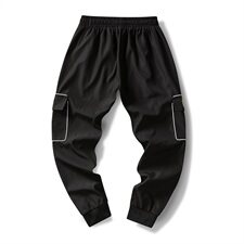 休闲裤男秋冬薄款运动裤青少年大码男长裤哈伦潮裤K934-P50，男装休闲裤，电商A157-1