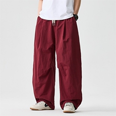 夏季大码日系港风休闲宽松直筒裤工装裤伞兵裤男女潮K301/P55，男装工装外套，电商A221A