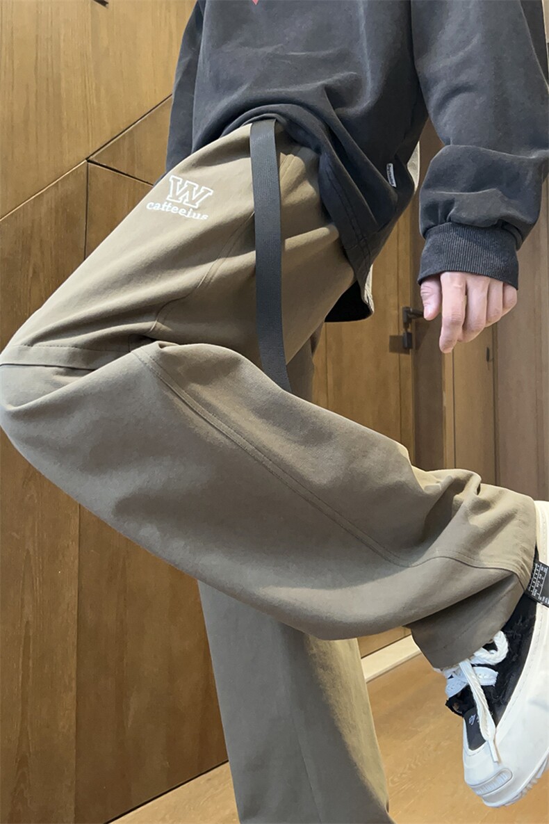 抖音直播高品质主推休闲裤男裤子阔腿裤416B-1-KL712-P55限78,男装休闲裤,星座416B-1